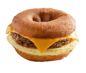 SAUSAGE, EGG, AND CHEESE BREAKFAST SANDWICH